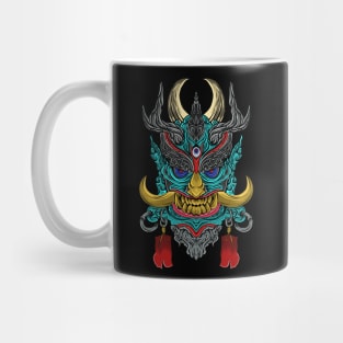 Japanese Oni Mask Mug